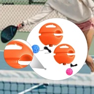 yuksok Pickleball Trainer Portable Enhance Reaction Time Hand Eye Coordination Pickleball Training A