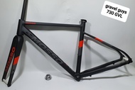 Mosso 730 GVL Disc balap gravel frame TERFAVORIT