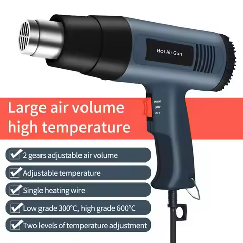 new hot air gun 2500W variable advanced electric heat gun advanced hot air gun temperature adjustabl