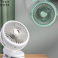 Mini fan | Desk clip fan with 10000 mAh battery, large capacity, huge battery