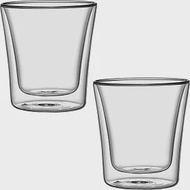 《TESCOMA》雙層玻璃杯2入(250ml) | 水杯 茶杯 咖啡杯