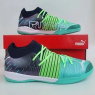 Puma FUTURE BLACK GREEN FUTSAL SHOES || Premium ORIGINAL QUALITY - 39 CODE 321