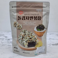 สาหร่ายโรยข้าวเกาหลี สาหร่ายอบแห้งผสมงา สาหร่ายปรุงรส สาหร่ายเกาหลี seaweed 김자반