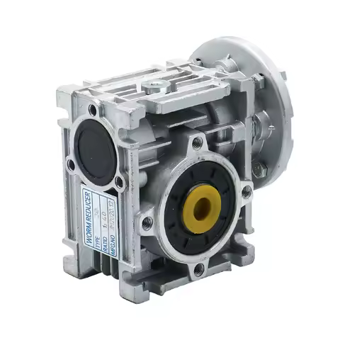HLTNC Worm Gear Reducer NMRV030 High Torque Gearbox Input 9/11mm Output 14mm Suitable for Nema23 63B