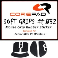 Corepad Soft Grips for Pulsar XLITE V3 Wireless/Pulsar XLITE V3 eS Wireless Grip Tape 1 set Soft Pol