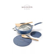 Tramontina All-In-One Plus 30cm 7 Pcs Wok Pan Set