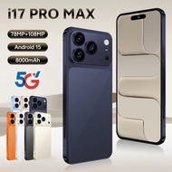 2025 New I17Pro Max Smartphone 7.3-inch HD Display Android Dual Card 108MP 16GB+1TB