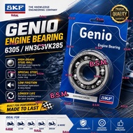 SKF ENGINE BEARING C3 6305 GENIO BEARING CRANKSHAFT CRANK SHAFT 6305 HN3C3VK285