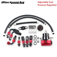 Adjustable FPR AN6 Fitting EFI Fuel Pressure Regulator For 7MGTE MKIII with Hose Line Fittings Oil 1