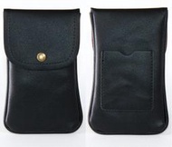 GMO 3免運LG V40 ThinQ 6.4 吋 單層斜背 掛脖 掛頸 皮套 保護套 手機套 黑