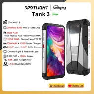 Unihertz Tank 3 8849 Android 13 Smartphone Rugged 23800mAh 32GB 512GB 200MP 5G Mobile Phone Waterproof 120W Night Vision Phones