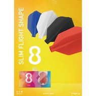 TARGET DARTS 8 FLIGHT - SLIM