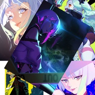 Cyberpunk Edge Runner Poster David Lucy Cyberpunk Walker 2077 Anime Merchandise HD Wallpaper