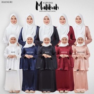 Kurung Malihah hasnuri mom kids premium stain crush baju kurung moden sedondon kebaya raya nursing wuduk friendly