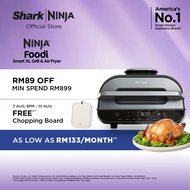 Ninja Foodi Smart XL Grill & Air Fryer with Digital Probe Indoor Ninja Grill with Air Fry Roast Bake