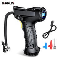 KIPRUN Tire Inflator, 120W Wireless Inflatable Pump, Portable Air Compressor Pump for Car Tires Whee