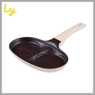 [booden] Cookie Induction Two-Section Egg Pan, 25cm, 1pc / Korean Egg Pan / Two-Section Design by ly