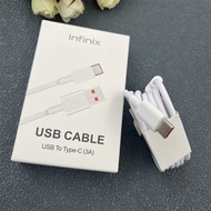 Original 100CM 3A USB TYPE C Support 18W/33W/45W Fast Charging Cable For  Infinix Note 13 30 40 Pro 
