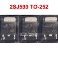 10 ชิ้นJ599 TO-252 2SJ599 TO252 SMD P-ช่อง 20A/60 โวลต์MOSFETทรานซิสเตอร์ใหม่เดิม