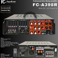 FIRSTCLASS A398R Karaoke Amplifier With Bluetooth & 5 Band Equalizer