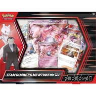 Pokemon TCG Team Rocket Mewtwo Ex Box 4 Packs