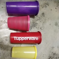 lelong tupperware murah small bottles and cup new item with lid