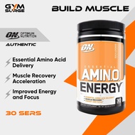 Optimum Nutrition Amino Energy build muscle with BCAAs & amino acids 30 servings