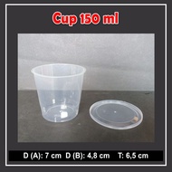 CUP + TUTUP 150 ml