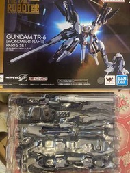 Bandai 魂限 metal robot tr-6 tr-1 wondwart rah 2 parts set