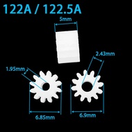 122A 122.5A 0.5M Pinion 12 Tooth POM Plastic Gears IY Model Toy Fittings Parts