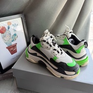 BALENCIAGA Triple-S Sneaker 運動鞋/老爹鞋 (女款)(螢光綠) 36