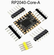 Raspberry PI Pico development board RP2040-CORE-A lubang setem adalah berdasarkan pemproses dwi-teras RP2040 rasmi