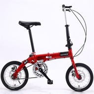 14 Inch Folding Bicycle Super Lightweight Carrying Adult Bicycle Folding Bicycle Urban Leisure Cycli