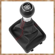 [K U Y G]   9N 9N2 9N3 5 Speed Gear Stick Shift Knob 6Q1711113 Shift Lever Shifter Gaiter Boot Acces