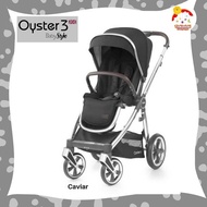 Oyster 3 Baby Stroller - Tinkiwinki - Caviar