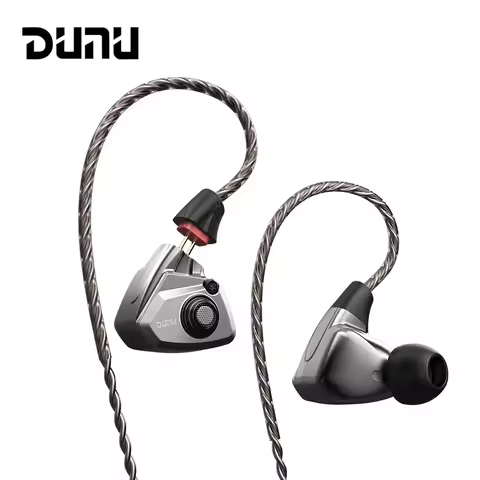 DUNU TITAN S TITANS In-ear Earphone IEM 11mm Dynamic Driver Earbuds High-purity Silver-plated Copper