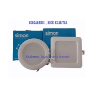SIMON DOWNLIGHT PANEL LED 8W 8W 8WATT 8 WATT White 4000K Warm White