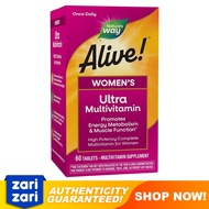 Nature's Way Alive Once Daily Women's Ultra Potency Multivitamin 60 Tablets