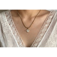 Personalized Initial Necklace | Custom initial necklace | Stainless steel | Choose Your Color & Init