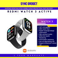 XIAOMI REDMI Watch 3 Active [ 1.83 LCD Display I 100+ Sport Modes I 200+ Watch Faces I 5ATM I BT Cal