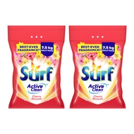 [BUNDLE] Surf Cherry Blossom Laundry Powder Detergent 7.5kg 2x