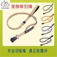 Medium Large Dog Car Pet Fashion Leash Frog Buckle Tactical Dog Leash Reflective Dog Leash XYW5