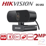 Webcam HIKvision DS-U02 FULL HD 1080P cổng kết nối USB dùng được học online gọi video call tích hợp