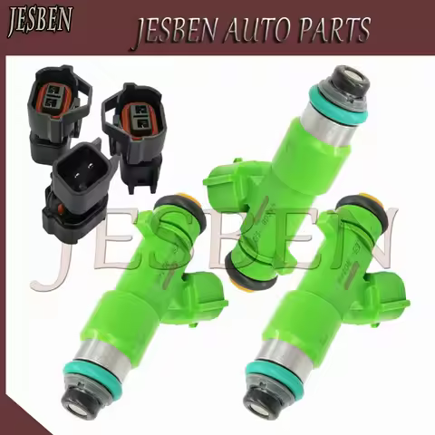 3pcs FT-1130 12-Hole New Fuel Injectors Upgrade with Connectors Fit For Benelli TNT 1130 FT1130 Moto