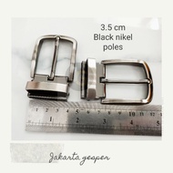 3.5 CM GUYS' BELT BUCKLE BELT