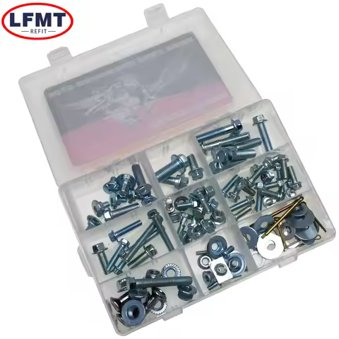Hardware screw Bolt Full Plastics Fastener Kit For Honda CR CRF 125 250 450 CR125 CR250 CRF250 CRF45