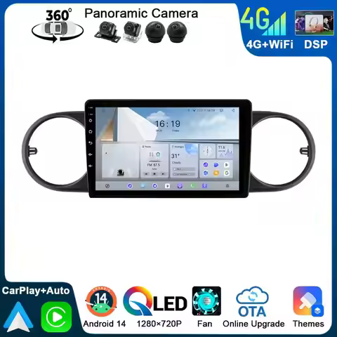 Car DVD Multimedia Player For Scion xB E150 Toyota Rukus Corolla Rumion E150 2007-2015 Android 14 8C
