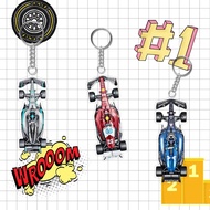 GANTUNGAN F1 Car Seasons 2026 Keychain | Formula One 2026 Keychain F1