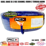 CABLE SNAKE RCX VENOM 2 CONTENTS 2 CHANEL [ECER METER] 2ch snake cable