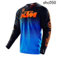 Ktm Cycling Jersey Off-Road Jersey Motorcycle Speed-down Jersey Racing Jersey Retro Motorcycle Jersey Breathable Quick-Drying Rider Equipment New